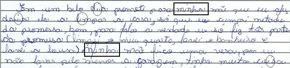 66 comparação, pode-se definir que essa não é uma ocorrência de segmentação não-convencional de palavra.