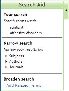 Saved Searches/Alerts Para re-executar, editar ou apagar uma pesquisa previamente guardada em Saved Search History, seleccione o botão Saved Searches/Alerts no canto superior direito da página Main