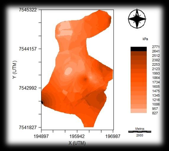 amostra que o varograma não consegue explcar a varânca, fo de 66.000, o valor de patamar ndcou que a nfluênca aleatóra dos dados nca-se em 455.