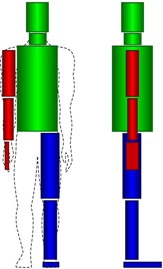 3 Figura 1: Representação dos segmentos no modelo.
