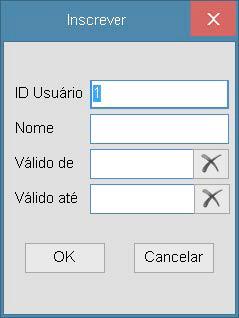 8 1- Antes de cadastrar os métodos de verificação e restrições, determine os dados do usuário com o seu ID e nome,