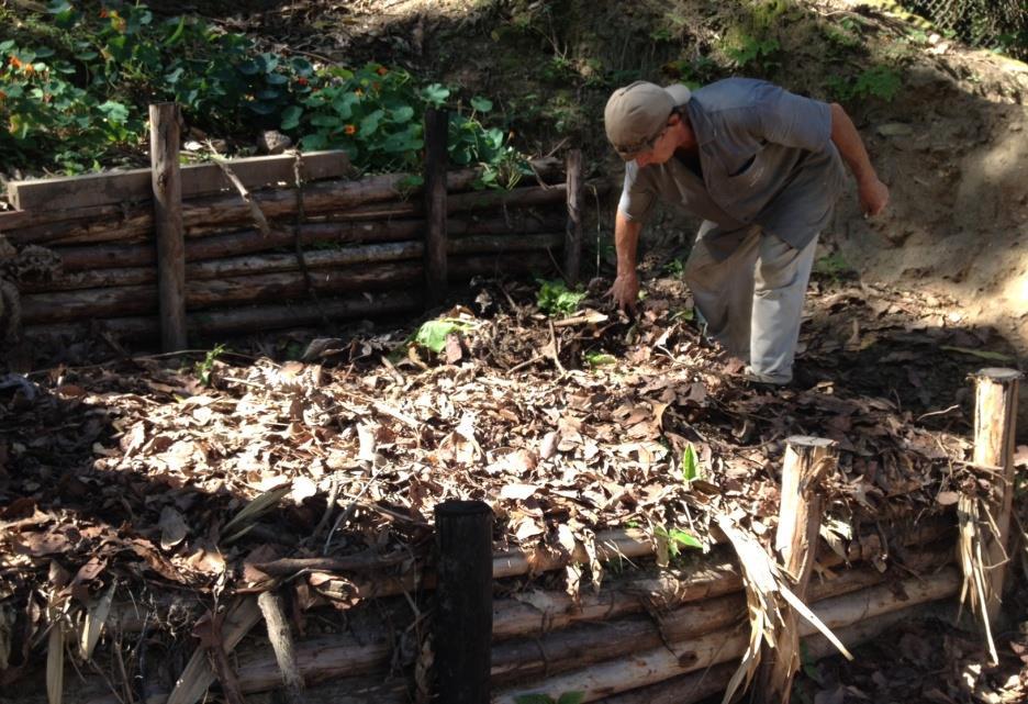 são neutralizados pelo processo de compostagem, produzindo adubo orgânico