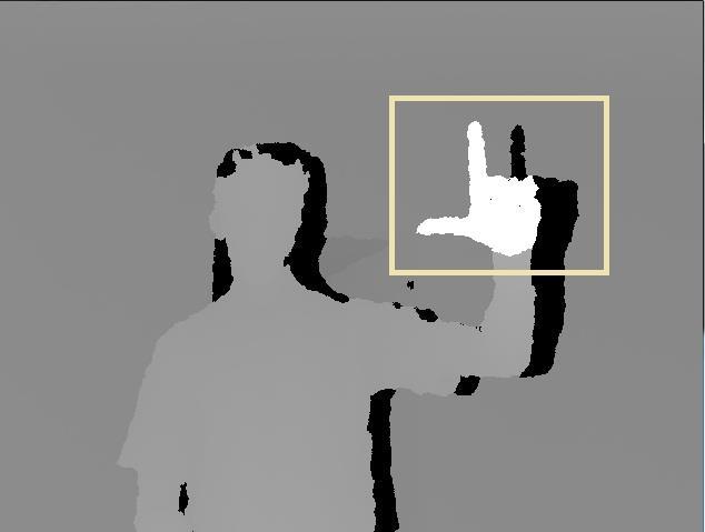 Visualizar o percentual de comparação entre o gesto do usuário com a respectiva letra ou número proposto para execução; Visualizar um contorno gráfico ao redor da mãos do usuário indicando os pontos