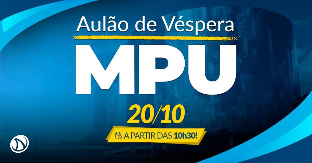 Parabéns! Este é seu PDF com Questões sobre a Lei 8.112/90 para a Maratona de Questões MPU! Mais um reforço na sua preparação para o Concurso do Ministério Público da União!