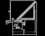 Opcional 3020-30 PRO SH com o controlador opcional PT 1 Mordente SH L A B C 2000 500 395 415 Largura da barra 25 mm Mordente L A B C 2000 390 395 415 Largura da barra 25 mm Controlador opcional