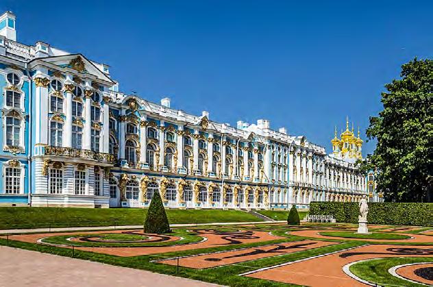 11 DE AGOSTO SÃO PETERSBURGO Visita ao Tsarskoe Selo - aldeia do Czar, palácio de