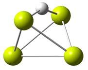 EL(H)=1.945 ev EA=3.195 ev EL(Mg)=0.702 ev EL(MgH)=1.123 ev Simetria: C 2V EL(H)=2.636 ev EA=14.160 ev EL(Mg)=0.279 ev EL(MgH)=1.267 ev Simetria:C 2V EL(H)=2.826 ev EA=6.021 ev EL(Mg)=0.