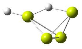 147 ev EA=19.493 ev EL(Mg)=0.703 ev EL(MgH)= 0.776 ev Simetria: C 2V EL(H)=2.991 ev EA=11.576 ev EL(Mg)=0.334 ev EL(MgH)=1.700 ev Simetria:C 2V EL(H)=3.748 ev EA=23.241 ev EL(Mg)=1.247 ev EL(MgH)=2.