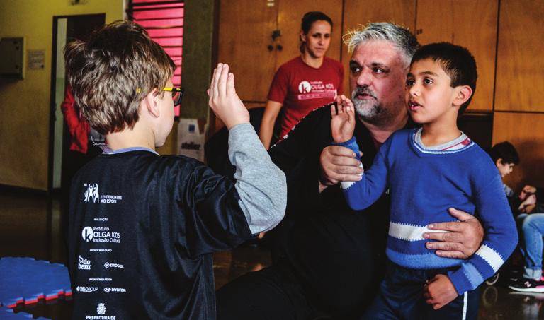 - Aperfeiçoamento de habilidades motoras, tais como: coordenação, agilidade,