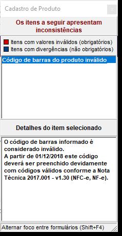 Figura 01 - Configurações Filiais > Vendas Existem dois parâmetros de verificação Avisar e Bloquear.