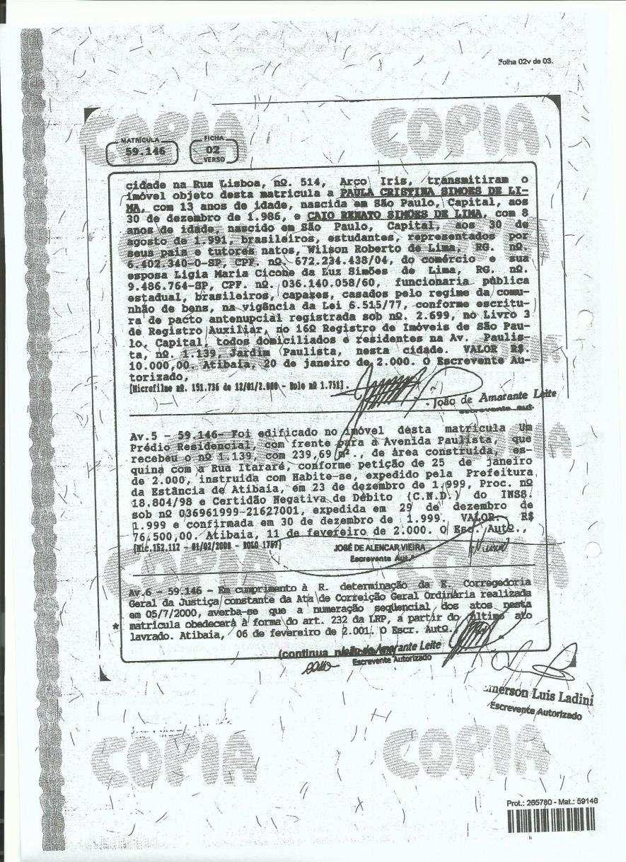 fls. 133 Este documento é cópia do original, assinado digitalmente por MITIKO MARCIA URASHIMA YAMAMOTO e Tribunal de Justica de Sao Paulo, protocolado em 11/12/2014 às 17:25, sob o número