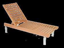 26 Espreguiçadeira Empilhável Ipanema Ipanema Stacking Chaise Longue Reposera Apilable Ipanema 26 / 90 cm 10.1/4 / max. 35.3/8 76 cm 29.7/8 158,4 / 185,5 cm 62.3/8 / max. 73 1x 7931010.