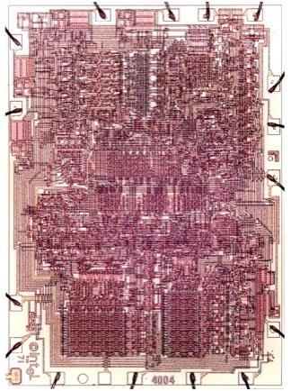 Evolução dos Computadores Layout de