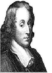 Blaise Pascal Descobriu aos doze anos as proposições de Euclides sem nunca as ter estudado. Aos 17 anos escreve "Ensaio sobre as secções cónicas" no qual inclui o célebre Teorema de Pascal.