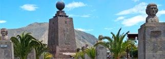 7 ATRAÇÕES A CIDADE DE QUITO E METADE DO MUNDO MERCADO DE OTAVALO O Mirador del Panecillo, um lugar conhecido pela sua beleza para admirar uma bela paisagem de Quito colonial e moderno.