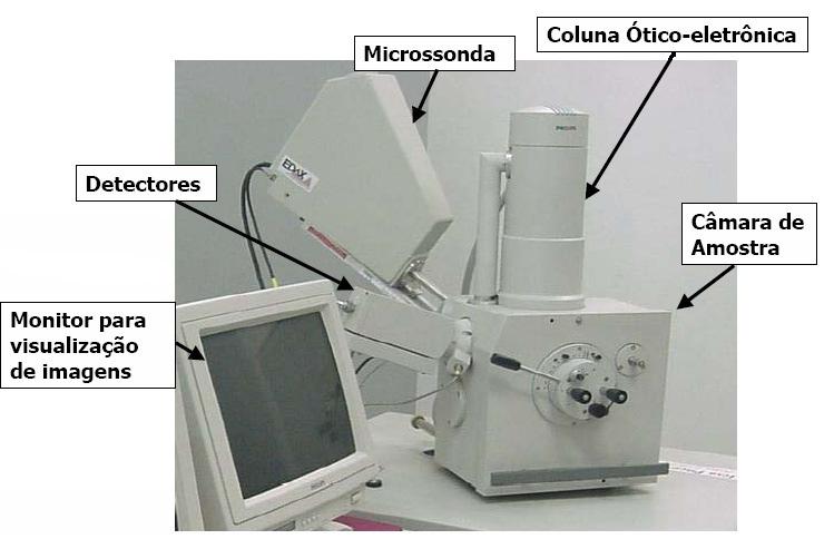 Microestrutura Introdução Microscópio Eletrônico de Varredura MEV EDS -