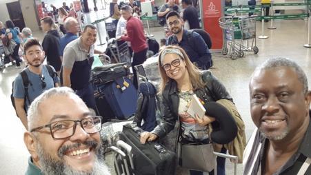 RELATÓRIO - VIAGEM MISSIONÁRIA - ANGOLA 1 - Missão Figura 1 Saída do Aeroporto de Guarulhos Nos dias 02 a 08 de julho de 2018 o grupo formado por mim (Nelson Junker Coordenador Nacional de Música e