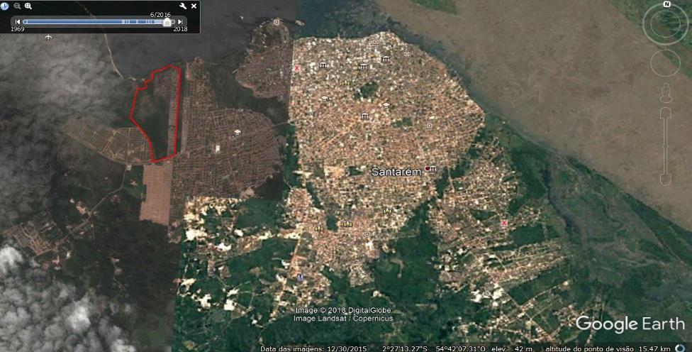 Juá (APA) com área de 126,3465 ha, e à frente o empreendimento do Governo Federal PAC, com 3.081 mil moradias (BRASIL, 2017).