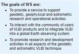 OBJETIVOS: Fornecer um serviço para apoiar pesquisas geodésicas, geofísicas e astrométricas e atividades operacionais.