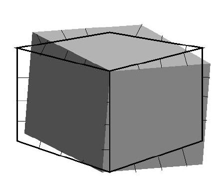 Obtém-se então as arestas do modelo que estão visíveis após serem projetadas utilizando a pose do quadro anterior.