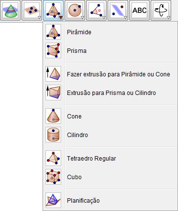 Pirâmide para construir a pirâmide, primeiro é necessário definir os pontos da base e a altura.