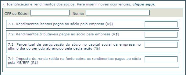 empregados da empresa no início do período abrangido pela declaração. 3.