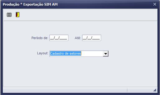 O próximo menu é o de Exportação SIM-AM. Esse recurso é uma obrigação do Tribunal de Contas do Estado do Paraná. Por fim, no menu de Movimentação temos o sub-menu de Digitação de contratos.