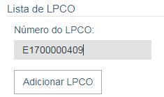 4. CANCELAR LPCO Os LPCO com situação para análise, em análise, em exigência ou resposta de exigência podem ser cancelados pelo exportador.