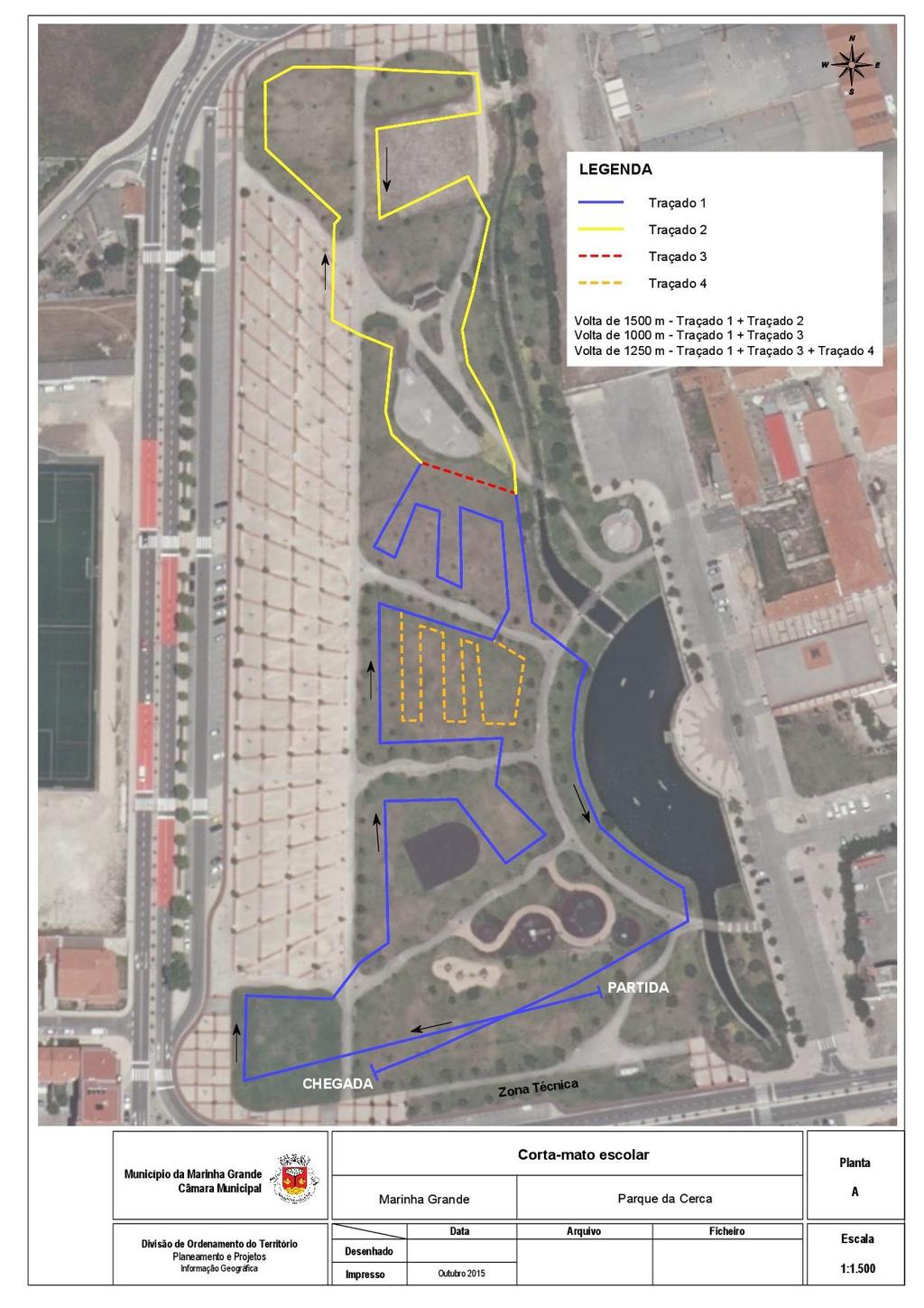 ANEXO 1 - MAPA DO PERCURSO