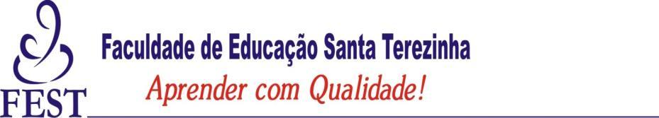 PROGRAMAÇÃO DA I SEMANA DE INICIAÇÃO CIENTÍFICA DA FEST DATA: 19/10/2016 TURNO VESPERTINO CURSO: DIREITO Título do Trabalho: Educação e Direitos Humanos: por uma desafiadora reciprocidade Orientador: