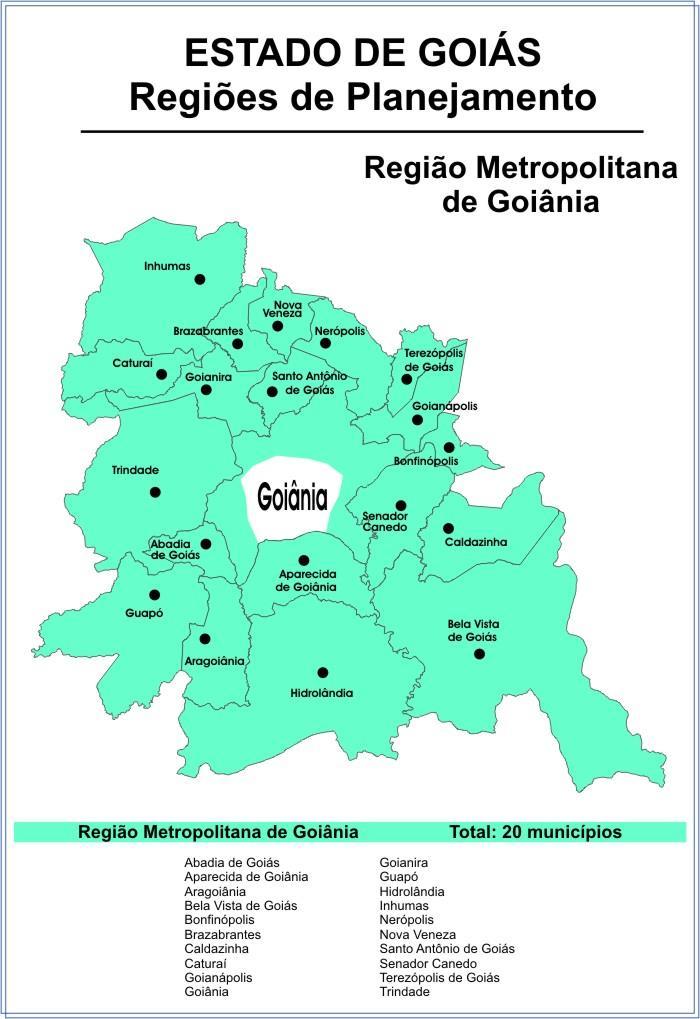 dezembro de 1999. Além disso, a Região de Desenvolvimento Integrado (RDIG) que possui mais 7 municípios, totalizando 20.