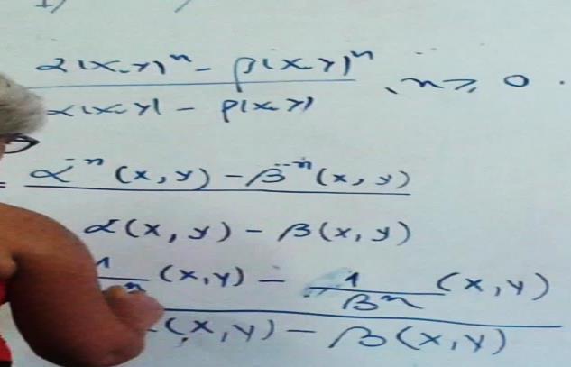 Além do mais, a partir da validação de f f( x, y) ( x, y), o aluo A 5 verificou ( y) sua descrição para casos