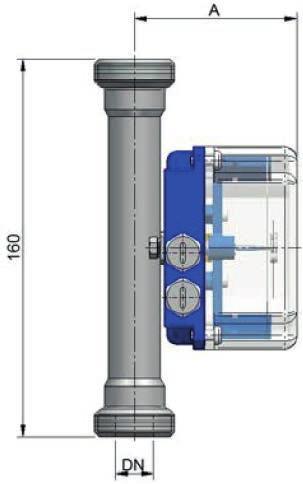 M-21 com conexão de tubo para leite (DIN 11851) M-21 com conexão por SMS (ISO 1145) Dimensões totais [mm] DN A 10 15 20 / 25 66 68 69 M-21 com CLAMP -