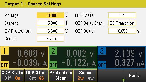 05 Keysight Fonte de Alimentação CC Programável da Série E36300 - Folha de Dados Melhor precisão de medição com sensoriamento a 4 fios Para melhorar a precisão na regulação e na medição da tensão das