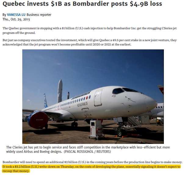 https://www.thestar.com/business/2015/10/29/the-loss-is-mostly-tied-to-itscseries-and-learjet-85-aircraft-programs-quebec-is-investing-1b-in-cseries.