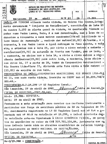 DOCUMENTAÇÃO Cliente CPF Gilmar de Abreu Quintana 32074131020 Endereço nº