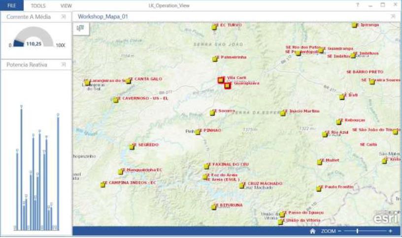 19 Casos de uso Integração com ESRI Dashboard Informações