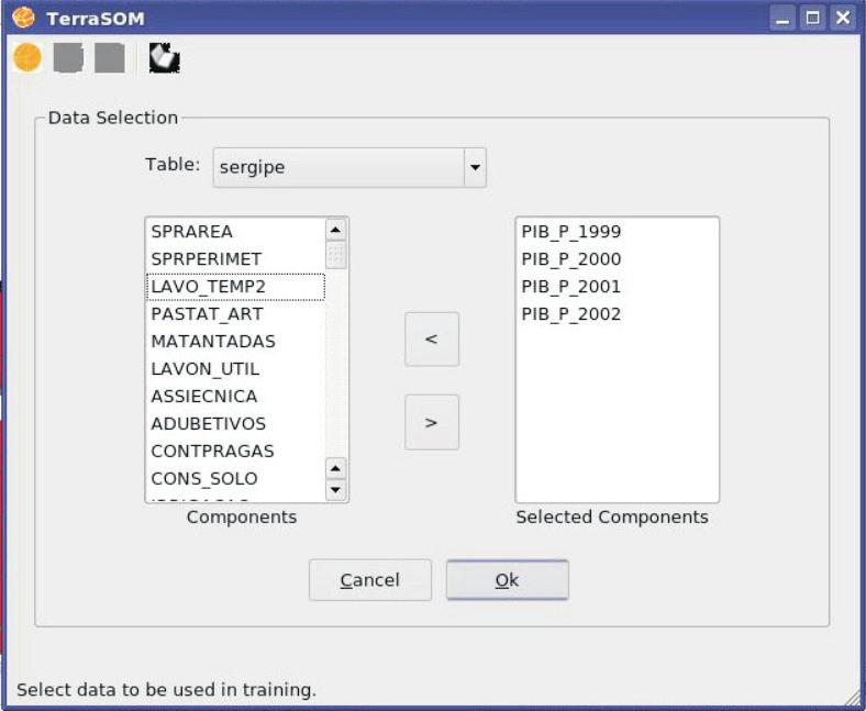 32 Para utilizar o plugin, o primeiro passo é clicar no ícone, que representa a opção Data Selection, a Figura 6 indica a localização da opção.