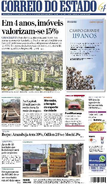IMPRESSO O maior jornal de Mato Grosso do Sul. 11.