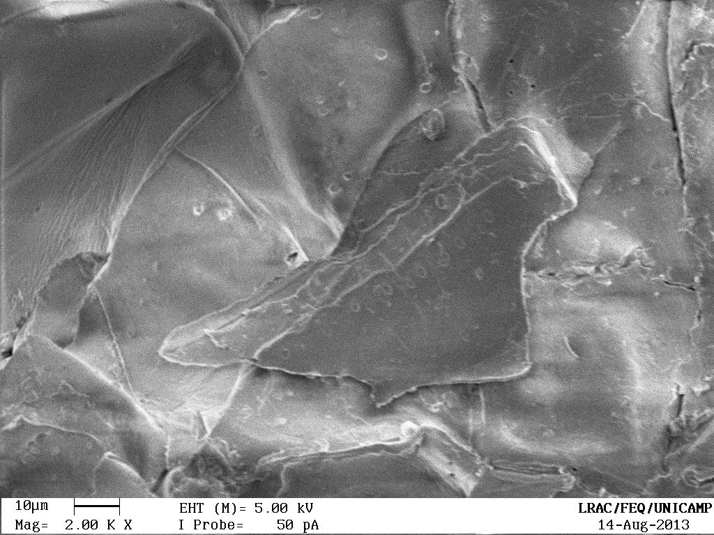 Figura B1 - Micrografias do bagaço de cana-de-açúcar