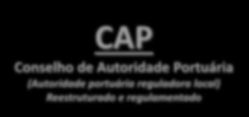 Regionalizações CAP Conselho de Autoridade