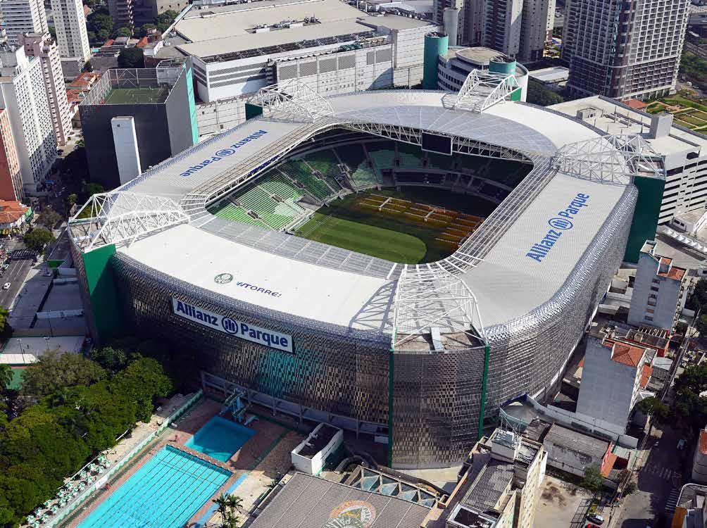 Allianz Parque em São Paulo É um privilégio sermos a primeira arena do país a receber essa Certificação.