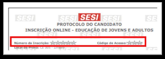 Inscrição. Nela, você pode obter o status da Inscrição, conforme a análise da documentação enviada.