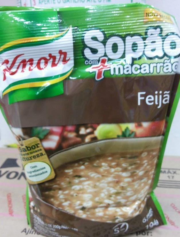 ! Sinal de Alerta A Nova Embalagem Empresa: Unilever Marca: Knorr Produtos: Sopão Categoria: Culinários Loja: Extra Maracanã Guardião: Marco Serpa e