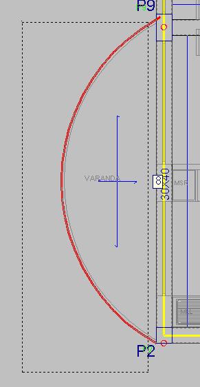 76 Fig. 1.151 O aspecto final será o da figura seguinte. Fig. 1.152 Agora repita o mesmo procedimento para a outra varanda.