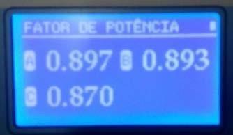 10.4 TORRE C 10.4.1 FATOR DE POTÊNCIA Antes da Instalação do Sistema de Filtragem: Depois da Instalação do Sistema de Filtragem: Antes da Instalação do