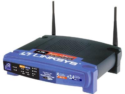 Access Point Dual-Band Wireless Access Point Linksys a Division of Cisco Systems, Inc Fonte: <http://www.