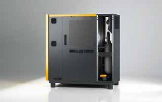 Secador por refrigeração com ECO-DRAIN Também o secador por refrigeração está equipado com um purgador eletrónico ECO-DRAIN.