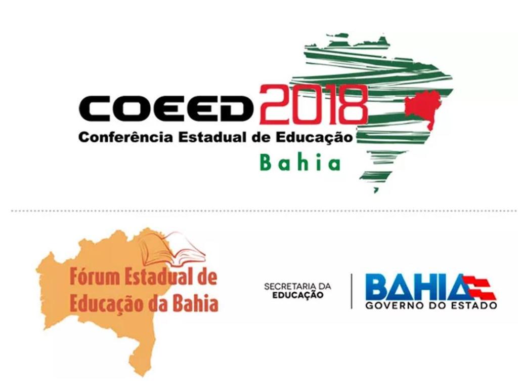 03 e 04 de maio de 2018 FÓRUM ESTADUAL DE EDUCAÇÃO DA BAHIA- FEEBA Regimento Interno COOED Bahia 2018 Resumo: Regimento Interno da COEED