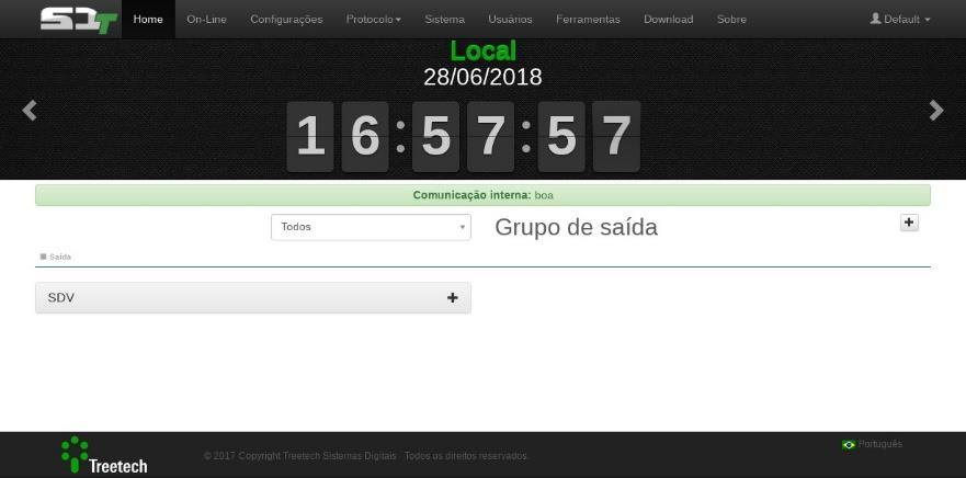 Página web INTERFACE WEB AMIGÁVEL Utilizando das mais novas tecnologias de HTML5 e Bootstrap, todo o gerenciamento e